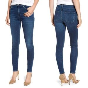 Citizens of Humanity Rocket High Rise Skinny Dark Wash Blue Jeans Sz 29